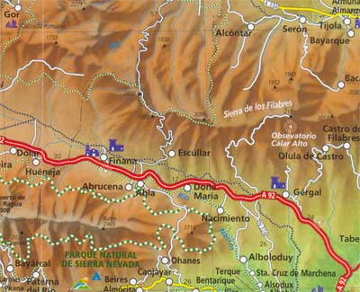 Granada Mapa Provincia