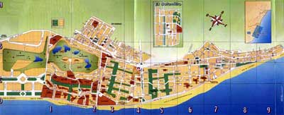Roquetas Urbanizacion Map